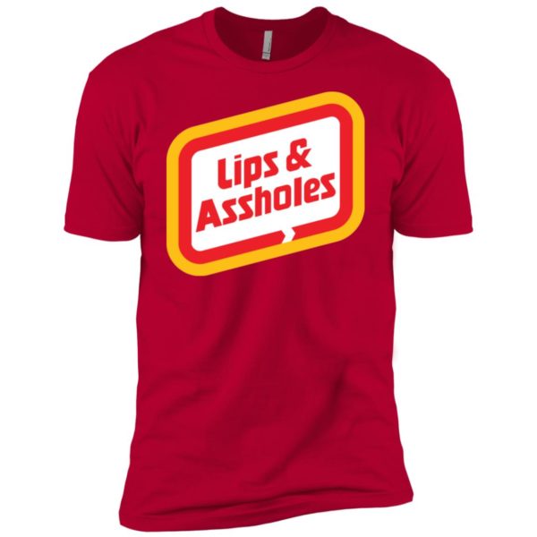Lips & Assholes Hot Dog Shirt