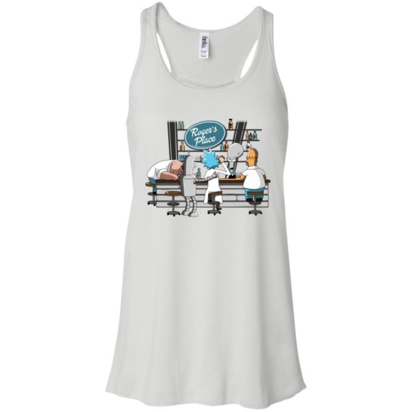 Roger's Peter Griffin, Bender, Rick Sanchez, and Homer Simpson at Roger's Place Shirt