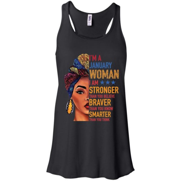 Duku Queen I'm a JANUARY Woman I am stronger shirt