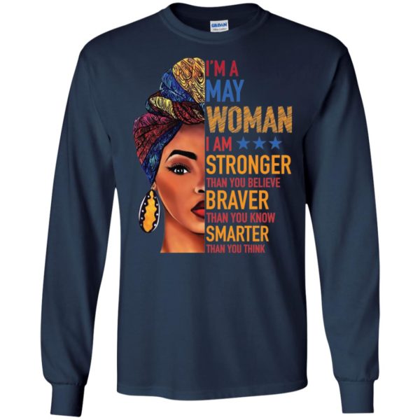 Duku Queen I'm a MAY Woman I am stronger shirt