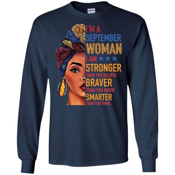 Duku Queen I'm a SEPTEMBER Woman I am stronger shirt