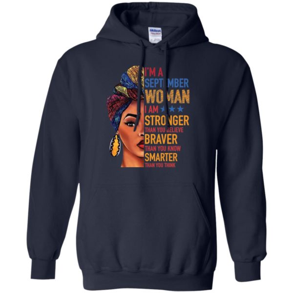 Duku Queen I'm a SEPTEMBER Woman I am stronger shirt