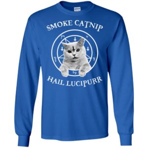 Smoke Catnip Hail Lucipurr Shirt image Smoke Catnip Hail Lucipurr Shirt