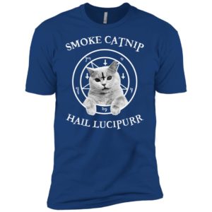 Smoke Catnip Hail Lucipurr Shirt image Smoke Catnip Hail Lucipurr Shirt