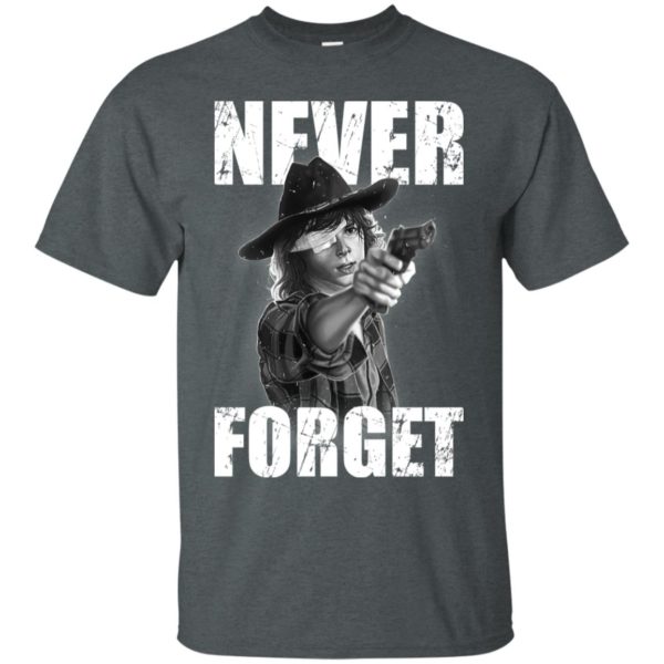 Carl Grimes The Walking Dead Forget Never Shirt