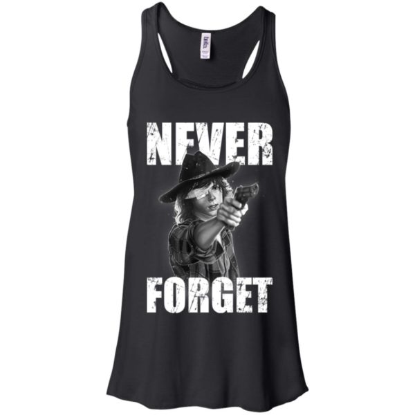 Carl Grimes The Walking Dead Forget Never Shirt