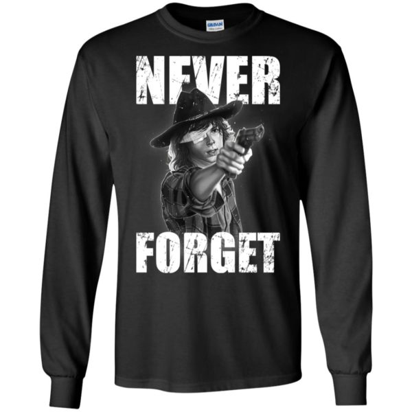 Carl Grimes The Walking Dead Forget Never Shirt