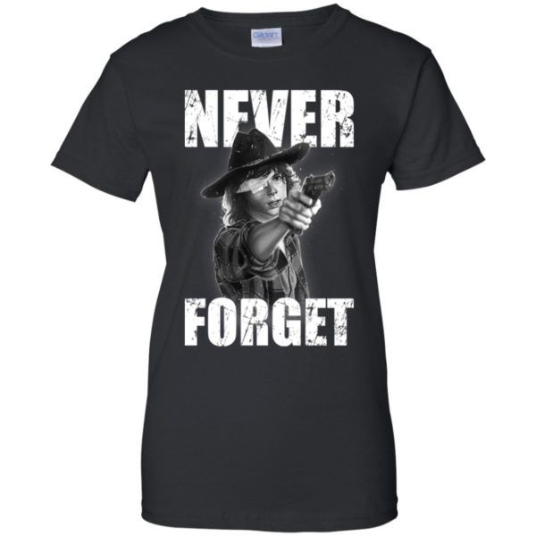 Carl Grimes The Walking Dead Forget Never Shirt