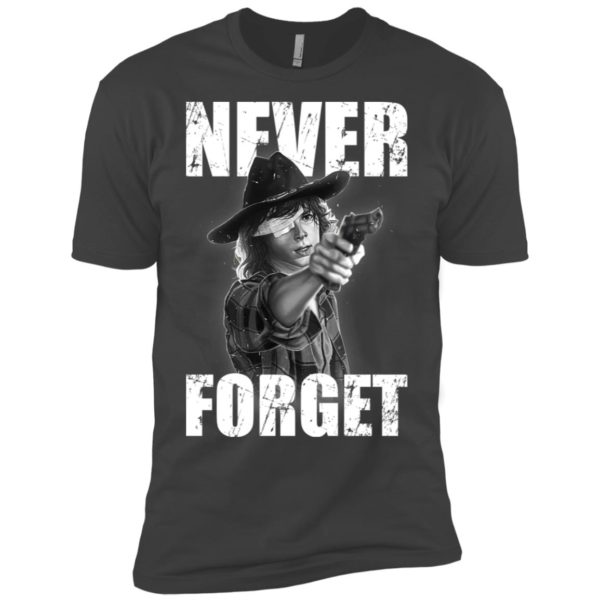 Carl Grimes The Walking Dead Forget Never Shirt