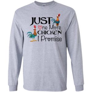 Just One More Chicken I Promise Hei Hei Shirt image Just One More Chicken I Promise Hei Hei Shirt