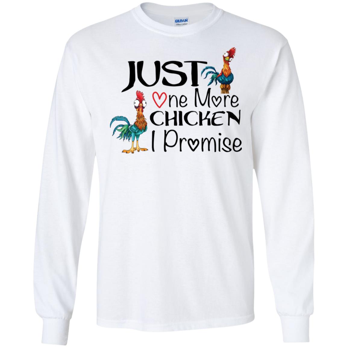 Just One More Chicken I Promise Hei Hei Shirt image Just One More Chicken I Promise Hei Hei Shirt