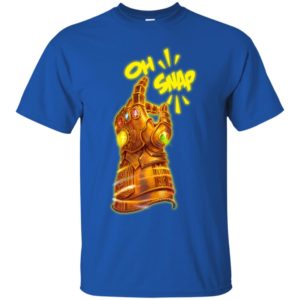 Thanos Infinity Gauntlet Oh Snap Shirt