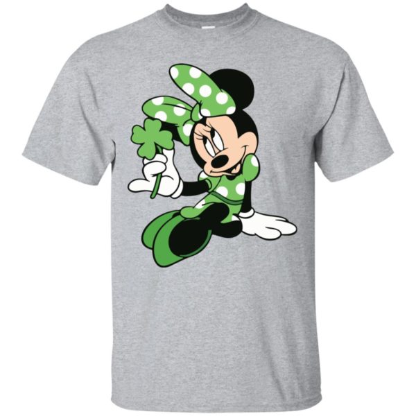 Disney Minnie Mouse Shamrock Dress St. Patrick's Day Shirt