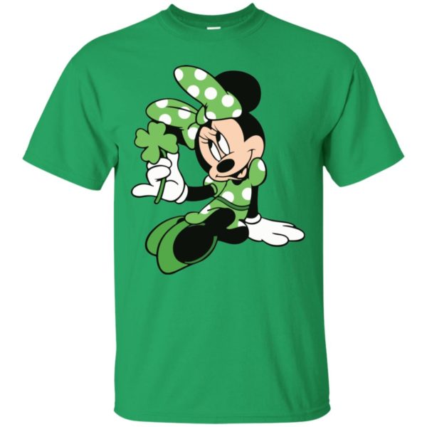 Disney Minnie Mouse Shamrock Dress St. Patrick's Day Shirt