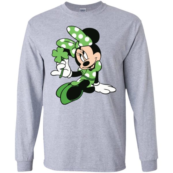 Disney Minnie Mouse Shamrock Dress St. Patrick's Day Shirt