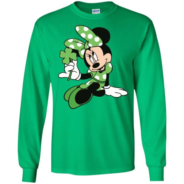 Disney Minnie Mouse Shamrock Dress St. Patrick's Day Shirt