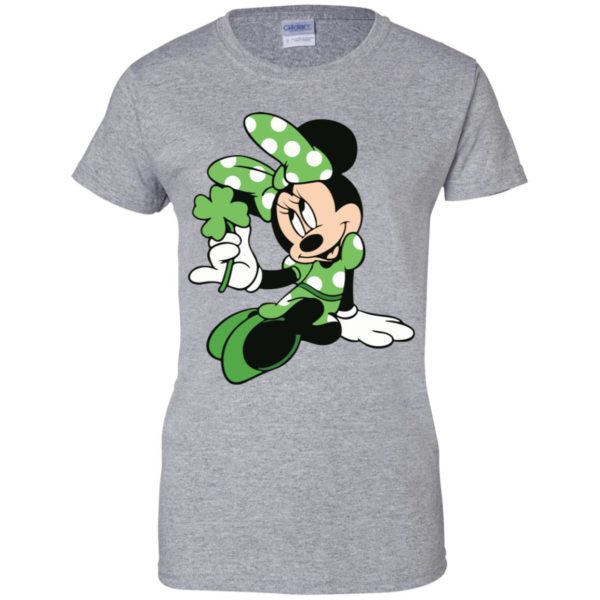 Disney Minnie Mouse Shamrock Dress St. Patrick's Day Shirt