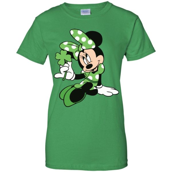 Disney Minnie Mouse Shamrock Dress St. Patrick's Day Shirt