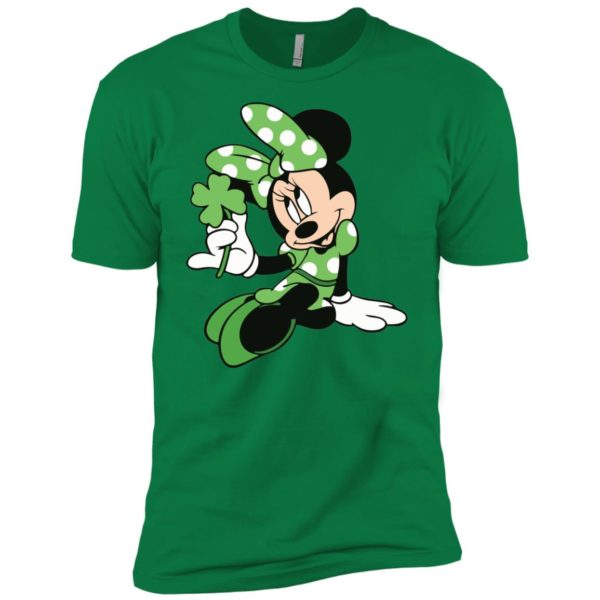 Disney Minnie Mouse Shamrock Dress St. Patrick's Day Shirt