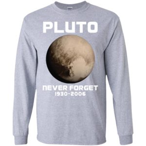 Pluto Never Forget 1930 2006 Shirt