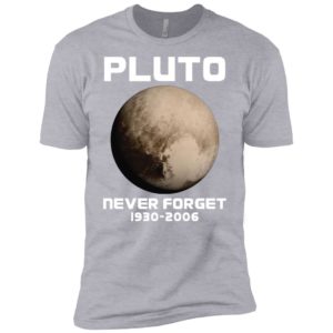 Pluto Never Forget 1930 2006 Shirt