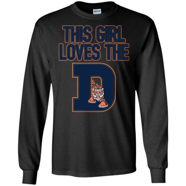 This girl loves the Detroit Tigers Shirt