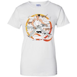 Freddie Mercury With Cats Cartoon Shirt