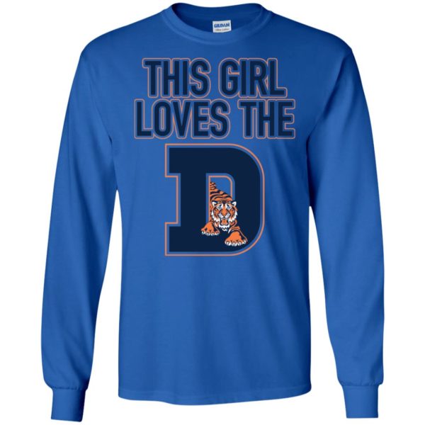 This girl loves the Detroit Tigers Shirt