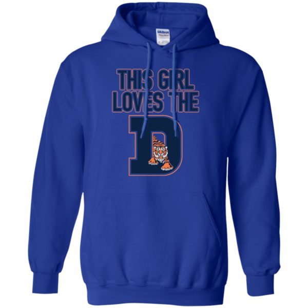 This girl loves the Detroit Tigers Shirt