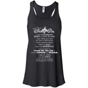 I am a Disney Girl I have battled Dragon shirt image I am a Disney Girl I have battled Dragon shirt