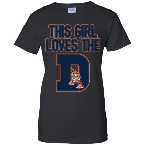 This girl loves the Detroit Tigers Shirt