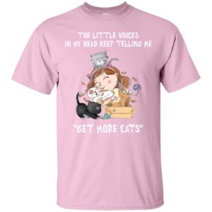 The little voices in my head keep telling me get more cats shirt