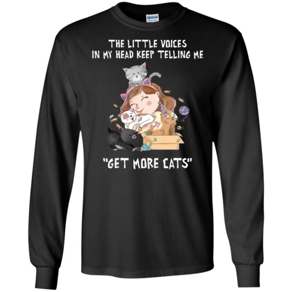 The little voices in my head keep telling me get more cats shirt
