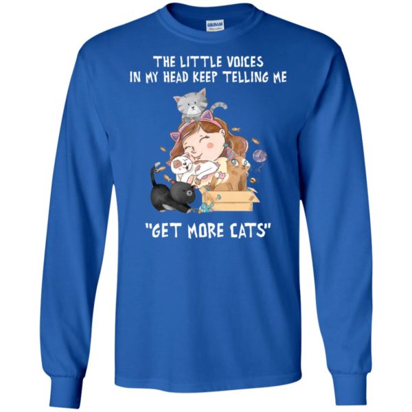 The little voices in my head keep telling me get more cats shirt