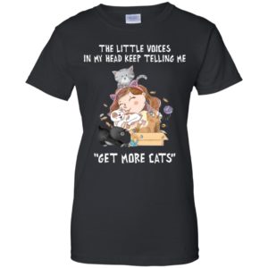 The little voices in my head keep telling me get more cats shirt