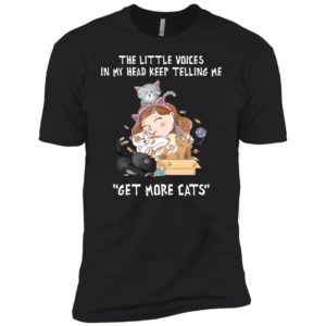 The little voices in my head keep telling me get more cats shirt