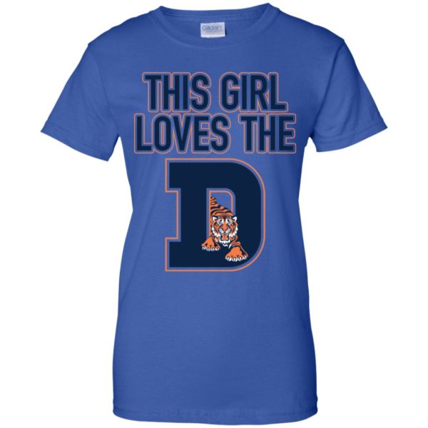 This girl loves the Detroit Tigers Shirt