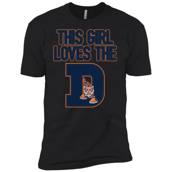 This girl loves the Detroit Tigers Shirt