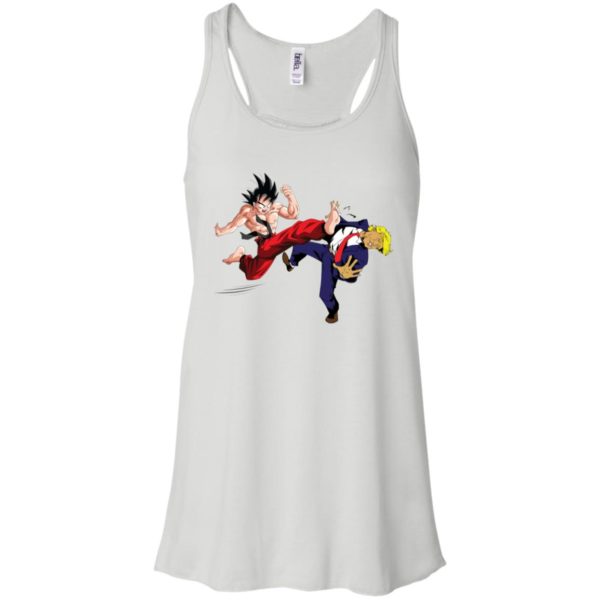 Songoku Kicking Donald TrumpShirt
