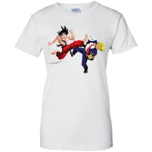 Songoku Kicking Donald TrumpShirt