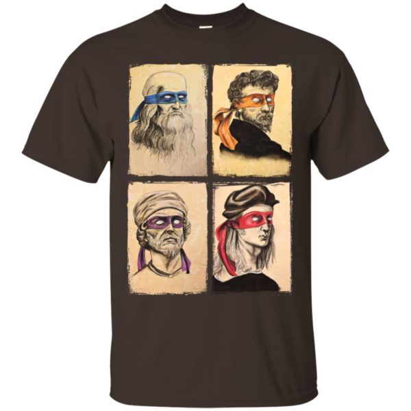 Renaissance Artists and Ninja Turtles Shirt