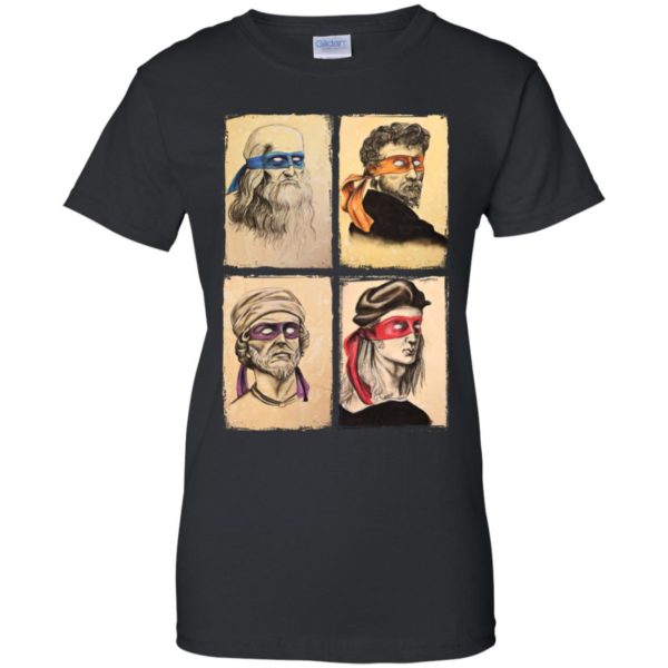 Renaissance Artists and Ninja Turtles Shirt