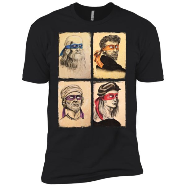 Renaissance Artists and Ninja Turtles Shirt