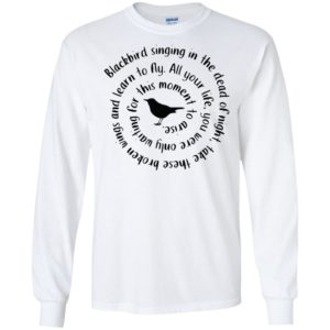 Blackbird Singing In The Dead Of Night Hippie Shirt