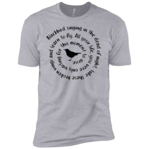 Blackbird Singing In The Dead Of Night Hippie Shirt