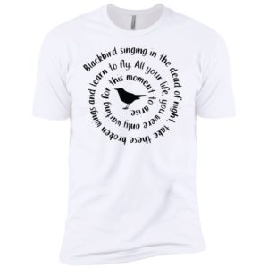 Blackbird Singing In The Dead Of Night Hippie Shirt