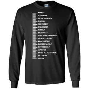 Beard Rule Measuring Guide Shirt