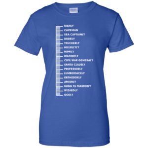 Beard Rule Measuring Guide Shirt