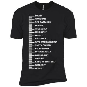 Beard Rule Measuring Guide Shirt