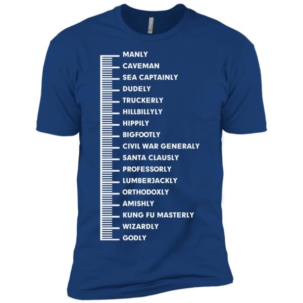 Beard Rule Measuring Guide Shirt